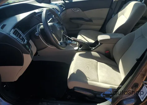 2013 Honda Civic Lx из США, поврежденный, VIN 2HGFB2F53DH590930